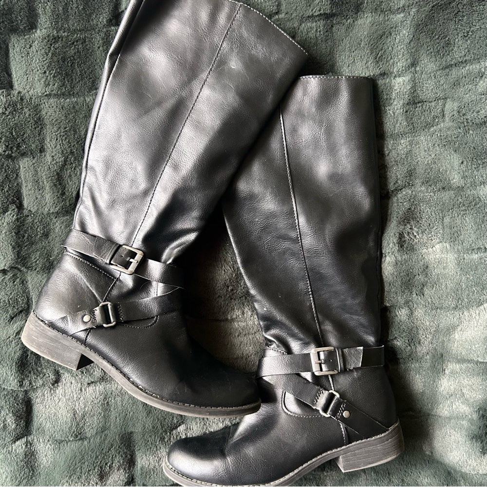 Black Riding Boots